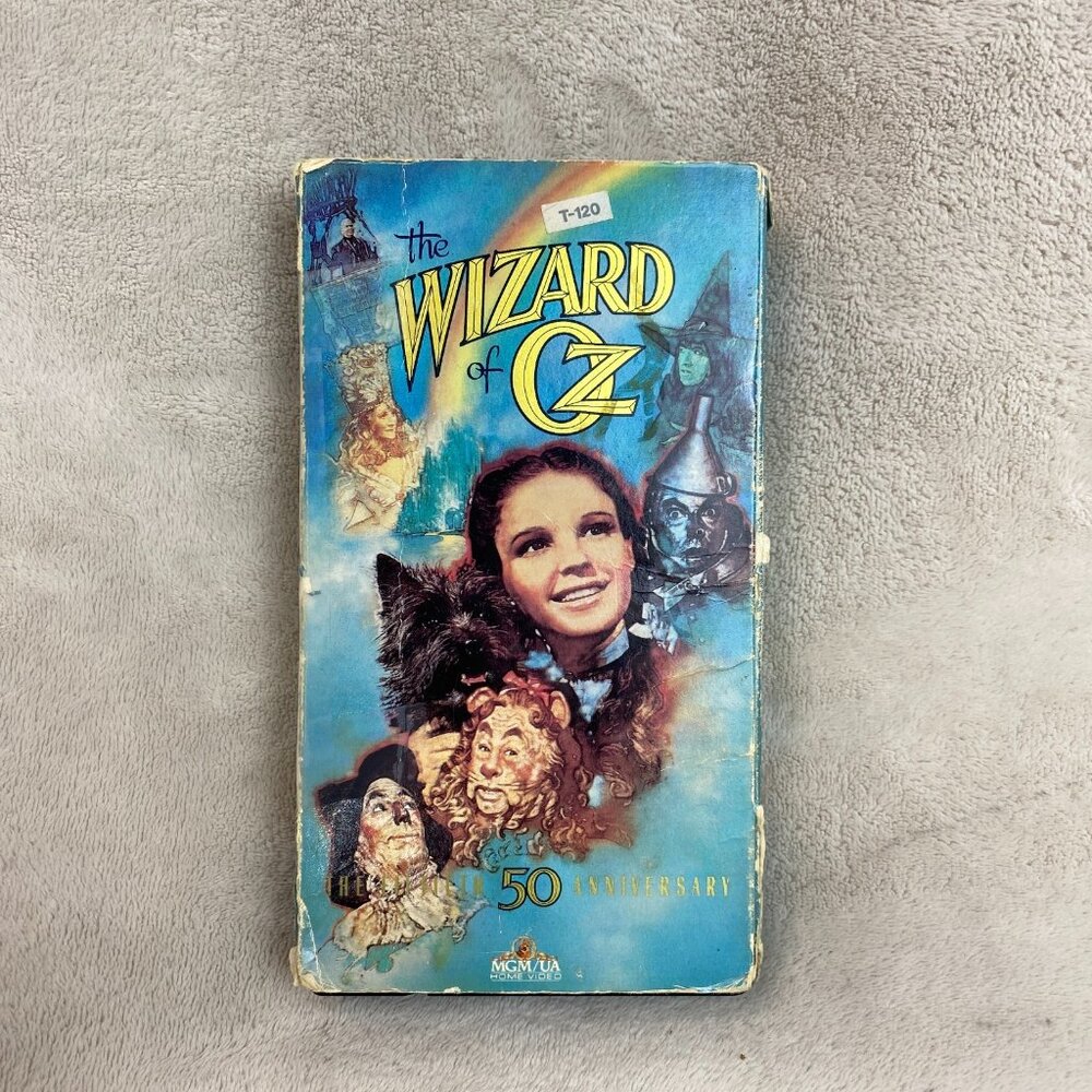 Wizard Of OZ (1939-1989) VHS Limited Edition, 50th Anniversary w/Booklet